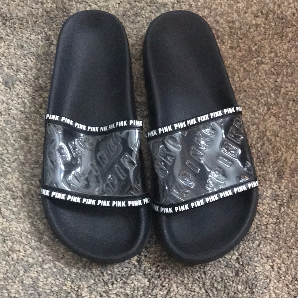 Victoria’s Secret (PINK) clear slides